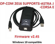 OP-COM v2.45 Diagnostico OPEL Novo com ASTRA K e CORSA E